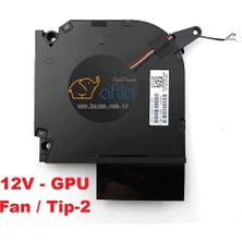 Afila Hp Omen Gaming 16-WF1002NT Uyumlu Notebook Gpu, Ekran Kartı Fanı - 12V - Tip-2