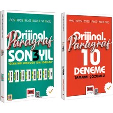 Yargı Yayınevi 2026 Orijinal Paragraf Son 3 Yıl Çıkmış Sorular - Paragraf 10 Deneme