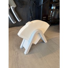 Print Zone V60 Kahve Filtre Kağıdı Standı ve Tutucu - Barista Tipi Kahve Köşesi Düzenleyici Organizer