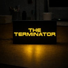 Gişe Arts Masa Lambası - The Terminator Adaptörlü Dekoratif & Hediyelik Lamba