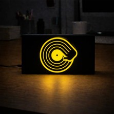 Gişe Arts Masa Lambası - Scratch Hip Hop Adaptörlü Dekoratif & Hediyelik Lamba