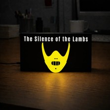 Gişe Arts Masa Lambası - Kuzuların Sessizliği (The Silence Of The Lambs) Adaptörlü Dekoratif & Hediyelik Lamba