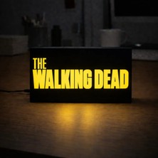 Gişe Arts Masa Lambası - The Walking Dead Adaptörlü Dekoratif & Hediyelik Lamba