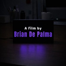 Gişe Arts Masa Lambası - A Film By Brian De Palma Adaptörlü Dekoratif & Hediyelik Lamba