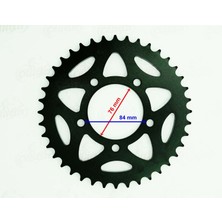 Motospartan BENELLI TNT 250 TRK 502 ARKA DİŞLİ 40T 525 İÇ 76MM 5 DELİKLİ ÇANA