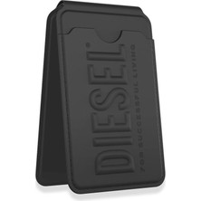 Diesel 3D Biscotto Magsafe Kartlıklı Stand - Siyah