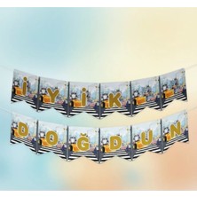 Umamiçe Inşaat Temalı Iyi Ki Doğdun Banner