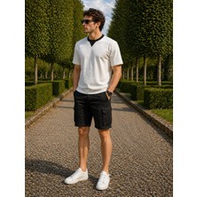 Alexander Gardi Alexandergardı Reglan Kol Bisiklet Yaka T-Shirt
