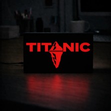 Gişe Arts Masa Lambası - Titanik (Titanic) Adaptörlü Dekoratif & Hediyelik Lamba