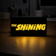 Gişe Arts Masa Lambası - The Shining Logo Adaptörlü Dekoratif & Hediyelik Lamba