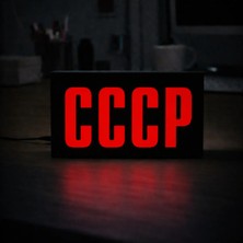 Gişe Arts Masa Lambası - Sscb (Sovyet Sosyalist Cumhuriyetler Birliği) Adaptörlü Dekoratif & Hediyelik Lamba