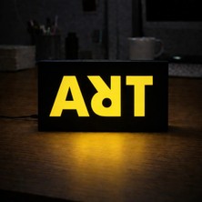 Gişe Arts Masa Lambası - Art (Sanat) Adaptörlü Dekoratif & Hediyelik Lamba