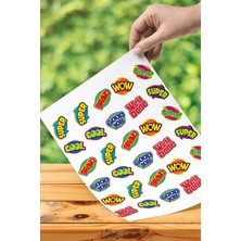 30 Adet Öğrencileri Motive Edici Sticker Çıkartma Etiket