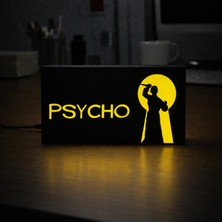 Gişe Arts Masa Lambası - Psycho (Sapık) Adaptörlü Dekoratif & Hediyelik Lamba