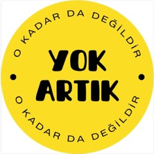 14 cm 1 Adet Sarı Siyah Yuvarlak Dizüstü Bilgisayar Çıkartması Sticker Etiket Laptop Hediye Paketi