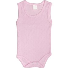 Baby Sena Kolsuz Pembe Kız Bebek Body