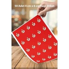 50 Adet Atatürk ve Türk Bayrağı 19 Mayıs Cumhuriyet Bayramı 23 Nisan Kuşe Etiket Sticker