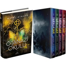 Ephesus Yayınları Ötanazi Okulu 3 Ciltli ve Yaralasar Serisi Seti 4 Kitap Ciltli Kutulu (Maral Atmaca) 2li Set