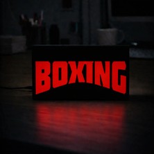 Gişe Arts Masa Lambası - Boxing (Boks) Adaptörlü Dekoratif & Hediyelik Lamba