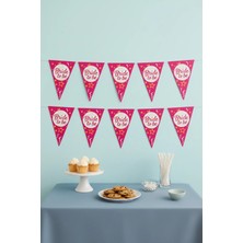 Umamiçe Bride To Be Üçgen Flama – Bekarlığa Veda ve Bridal Shower Süslemesi