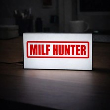 Gişe Arts Masa Lambası - Milf Hunter Adaptörlü Dekoratif & Hediyelik Lamba