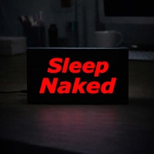 Gişe Arts Masa Lambası - Sleep Naked Adaptörlü Dekoratif & Hediyelik Lamba