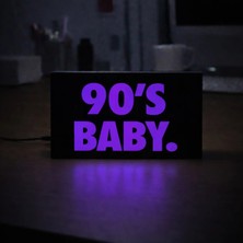 Gişe Arts Masa Lambası - 90's Baby Adaptörlü Dekoratif & Hediyelik Lamba