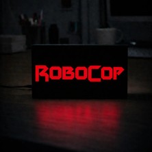 Gişe Arts Masa Lambası - Robocop Adaptörlü Dekoratif & Hediyelik Lamba