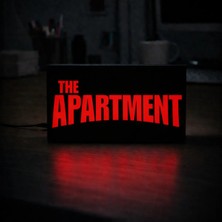 Gişe Arts Masa Lambası - The Apartment (Garsoniyer) Adaptörlü Dekoratif & Hediyelik Lamba