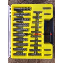 Özs Hss Matkap Uç Seti Metal Delici Ahşap Delici 04MM 150 Pcs 0,4mm Den 3,2mm Kadar
