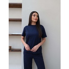 Esra Helvacı Taş Baskılı Modal Eşofman Takım