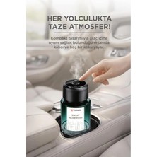 Bagajon Torima Tcf-02 Araç Içi Aroma Difüzörü Lazerli Akıllı Sensör Şarjlı Ebony Agarwood Esanslı Araba Kokusu