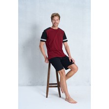 Over Sleep 2390 Erkek Şort Pijama Takım