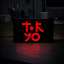 Gişe Arts Masa Lambası - Tokyo Adaptörlü Dekoratif & Hediyelik Lamba