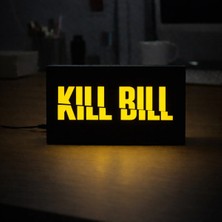 Gişe Arts Masa Lambası - Kill Bill Logo Adaptörlü Dekoratif & Hediyelik Lamba