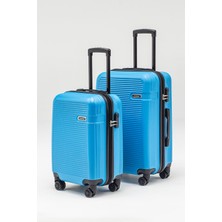 Wander Bag Wander 3000 2’li Valiz Seti Orta Kabin Boy Bavul 360° Döner Teker