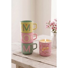 Rakle Mom With Love Stackable 4'lü Hediye Seti 180 cc / 110 gr