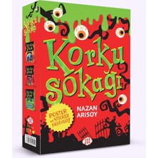 Korku Sokağı Kutulu Set - 3 Kitap Takım - Nazan Arısoy - Poster ve Sticker Hediyeli