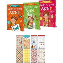 Dokuz Yayınları Yeşilin Kızı Anne 3 Kitap Tam Set - Anne With An E Serisi - 8 Parça Sticker Hediyeli