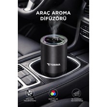 Bagajon Torima Tcf-04 Araç Içi Hava Nemlendirici & Hareket Algılamalı Koku Makinesi Ebony Agarwood Esansı – Aromaterapi Difüzör Araç Kokusu