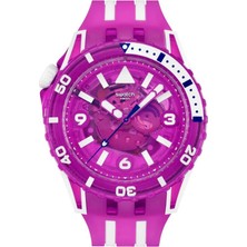 SSCU09P100 Swatch Scubaqua Flower Hat Erkek Kol Saati