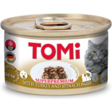 Cosmotex Tomi  Hindili Ispanaklı Yaş Mama 85G