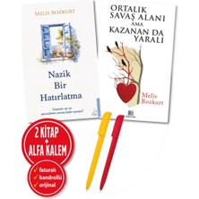 Destek Yayınları Alfa Kalem+Nazik Bir Hatırlatma+Ortalık Savaş Alanı Ama Kazanan Da Yaralı / Melis Bozkurt 2 Kitap