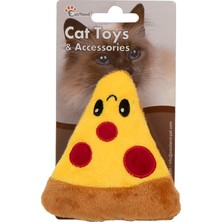 Cosmotex Eastland Catnipli Hışırtılı Peluş Pizza 11CM