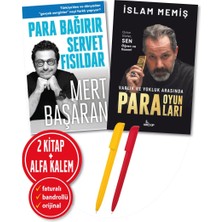 Butik Yayınları Alfa Kalem+Para Bağırır Servet Fısıldar+Para Oyunları / Mert Başaran, Islam Memiş 2 Kitap Ekonomi