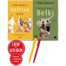 Doğan Kitap Alfa Kalem+Belki+Kilit Taşı / Sema Soykan 2 Kitap+Yeni+Tarihi Roman
