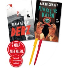Doğan Kitap Alfa Kalem+Kinyas ve Kayra+Derz / Hakan Günday 2 Kitap+Yeni+Türk Edebiyatı