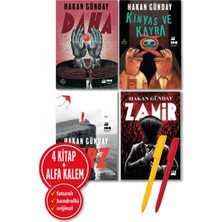 Doğan Kitap Alfa Kalem+Kinyas ve Kayra+Zamir+Daha+Derz / Hakan Günday 4 Kitap+Yeni+Türk Edebiyatı