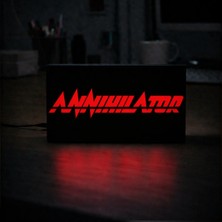 Gişe Arts Masa Lambası - Annihilator Adaptörlü Dekoratif & Hediyelik Lamba