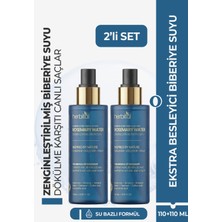 Herbital Biberiye Suyu 2\'li Set | Yoğun Aktif Ekstraktlı | Hızlı Saç Uzatma – Biotin, Ginseng Destekli